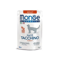 Monge, Cat Monoprotein Pouch, влажный корм д/кошек (индейка)